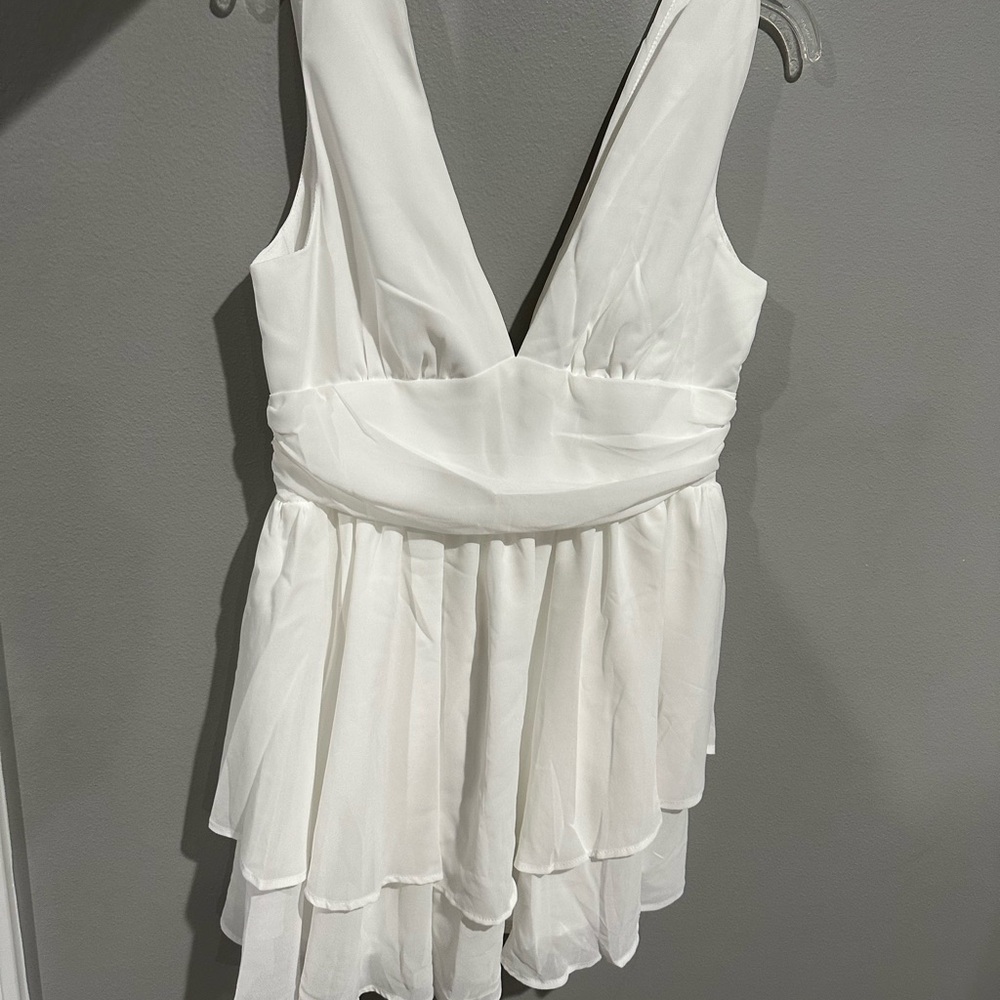 SHEIN White Mini Dress